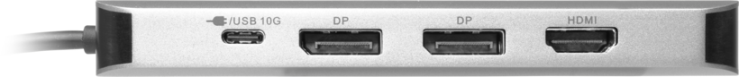 Hub multiport type C 2xDP/HDMI/USB/RJ45