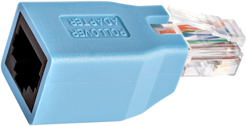 Rollover Adapter do kabla RJ45 Ethernet