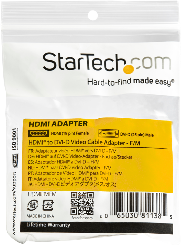 StarTech DVI-D - HDMI Adapter