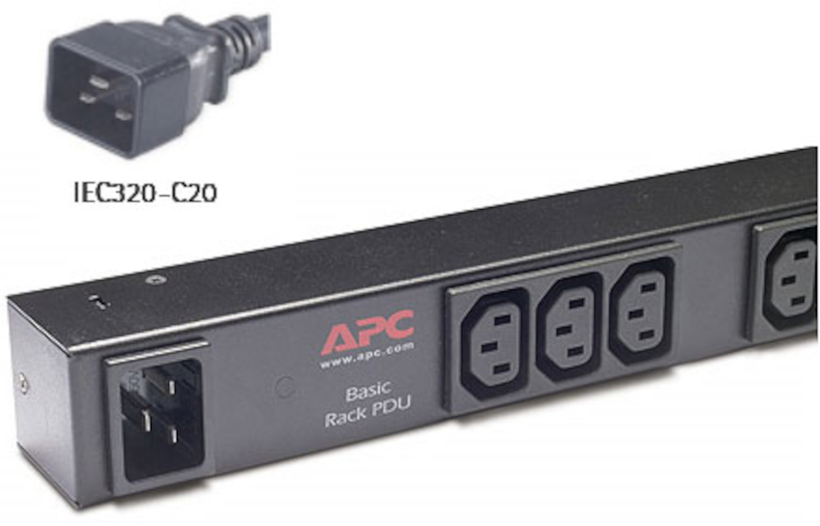 PDU monophasée APC Basic 16 A IEC320