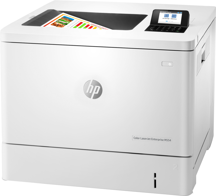 HP Color LaserJet Enterp. M554dn Drucker