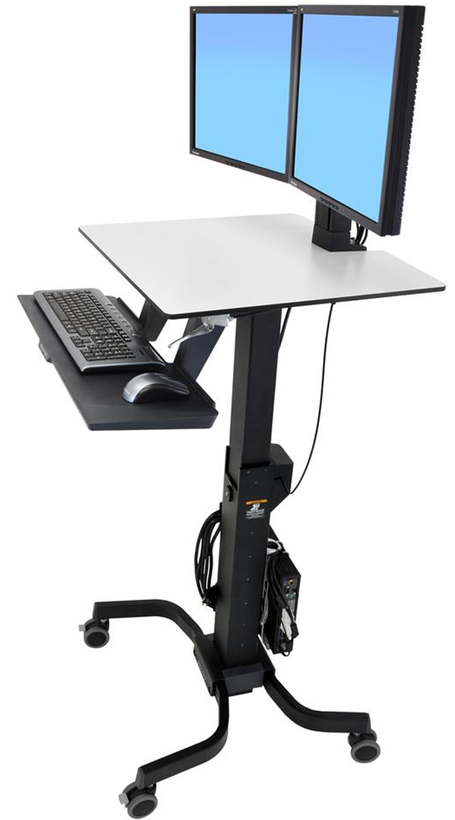 Ergotron WorkFit-C Sit-Stand Workstation