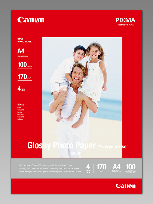 Papier photo A4 Canon GP-501, brillant