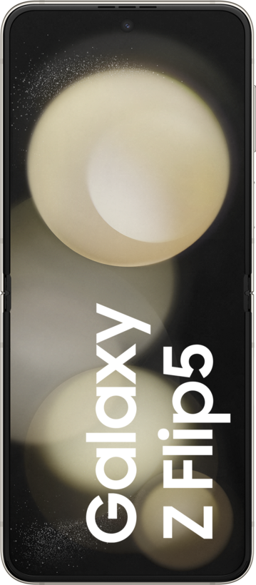Samsung Galaxy Z Flip5 256 Go, crème