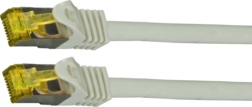 Patch Cable RJ45 S/FTP Cat6a 1m Grey