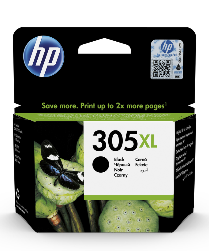 Encre HP 305XL, noir