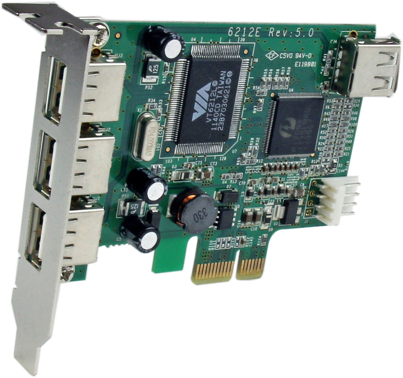 StarTech PCIe USB2.0 Schnittstellenkarte