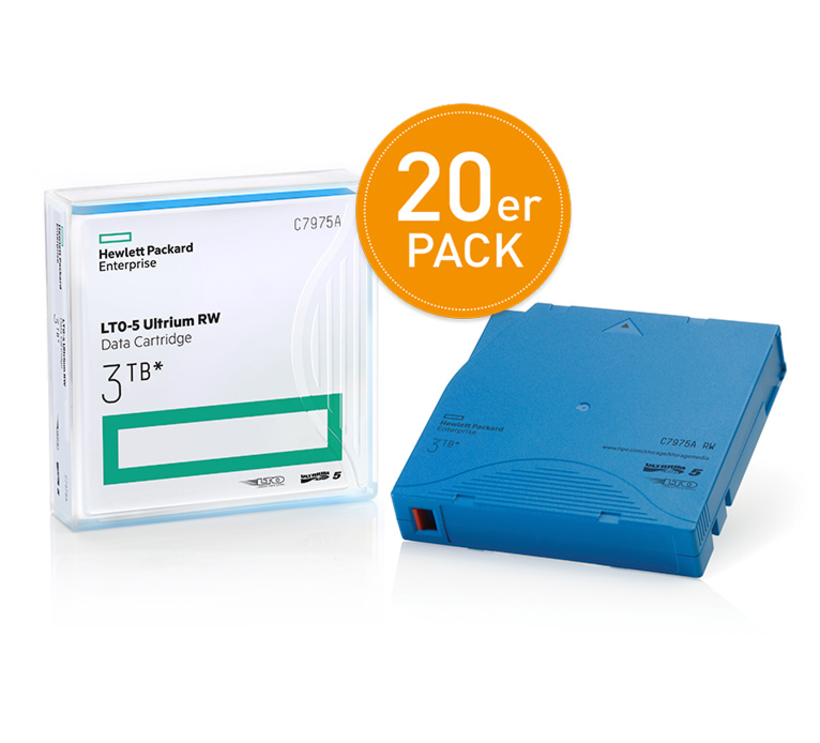 HPE LTO-5 Ultrium Tape 20-pack