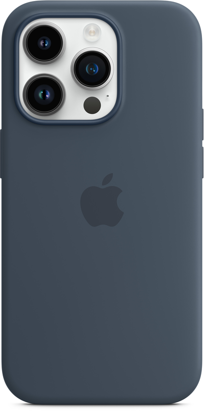 Funda iPhone 12 mini Silicona Azul Nube Apple
