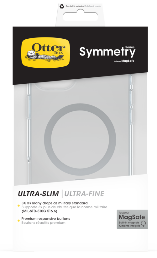 OtterBox Symmetry iPhone 16+ Case Clear