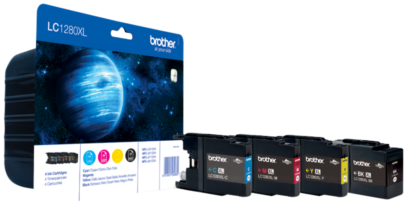Brother LC-1280XL Ink BK/C/Y/M