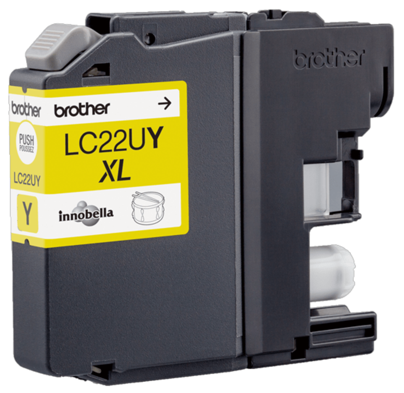 Encre Brother LC-22UY, jaune