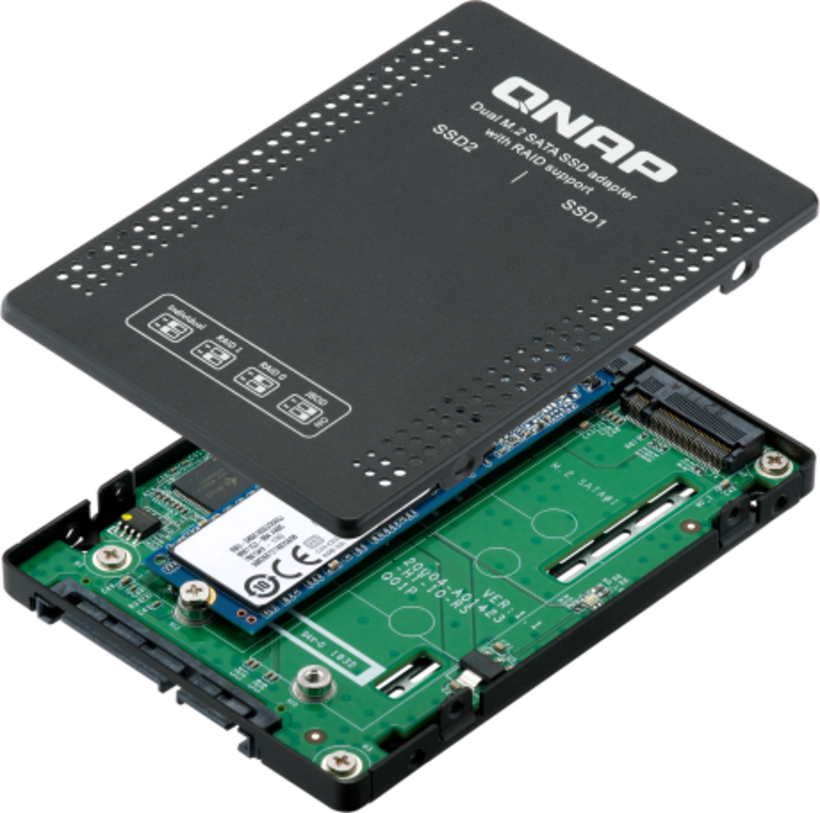 Adaptér mechaniky SSD QNAP M.2 NVMe