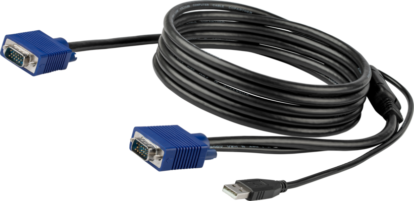 Kabel StarTech KVM VGA USB 3 m