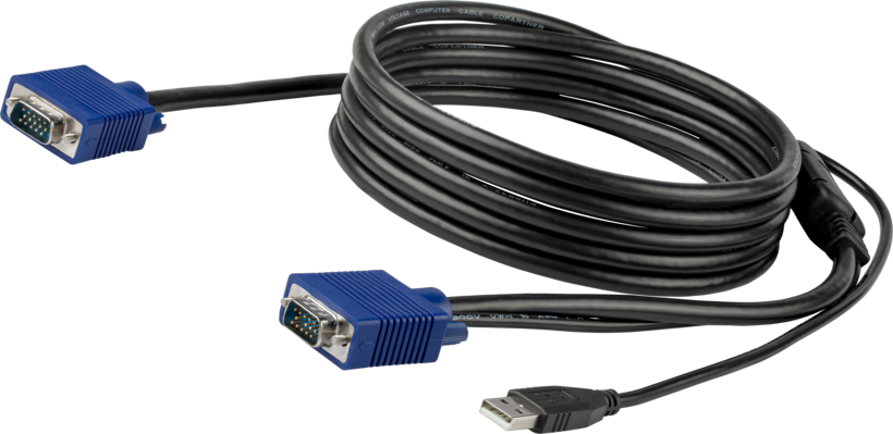 StarTech KVM Cable VGA+USB 3m