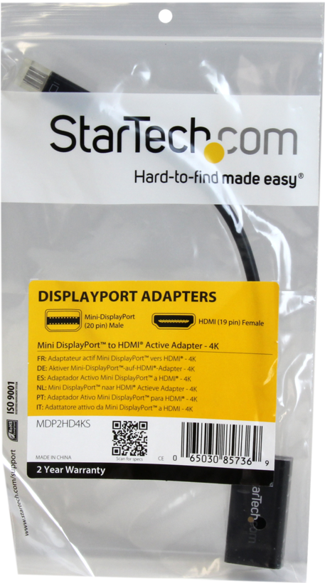 StarTech Mini-DisplayPort -HDMI Adapter