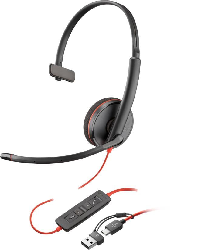 Poly Blackwire 3210 USB-C Headset
