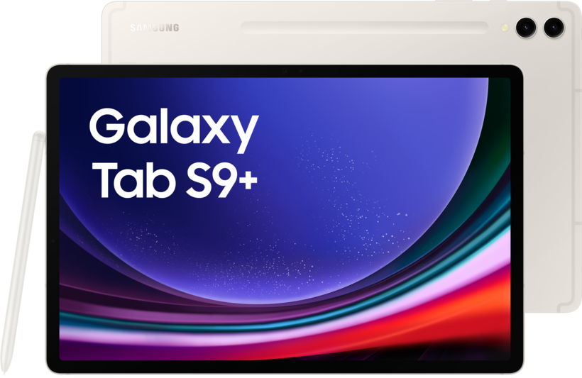 Samsung Galaxy Tab S9+ 256 Go, beige