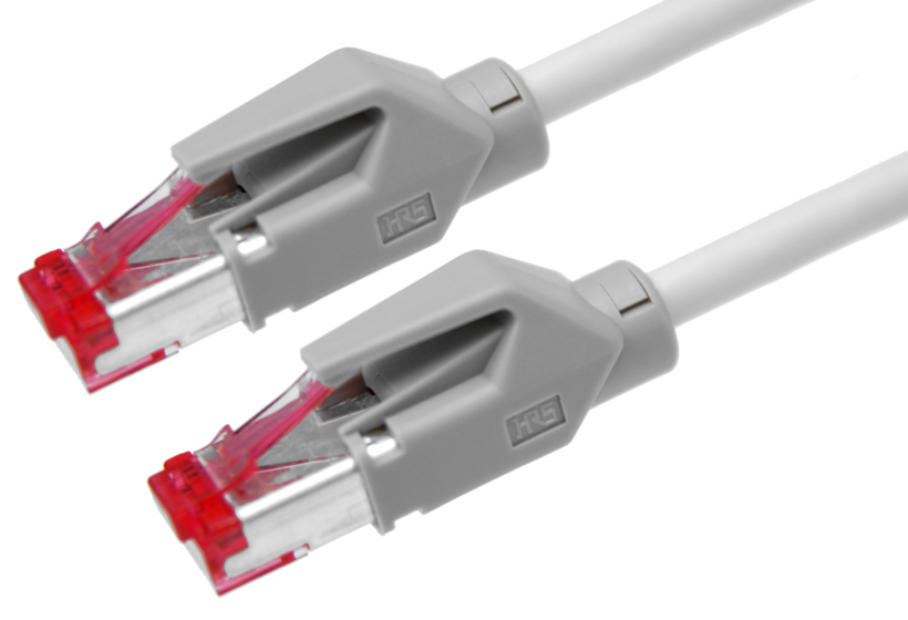 Câble patch RJ45 S/FTP Cat6 1 m gris