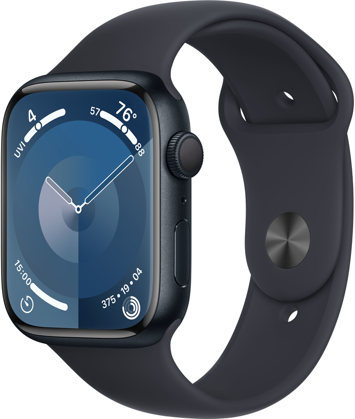 Apple Watch S9 9 LTE 45mm alu meia-noite