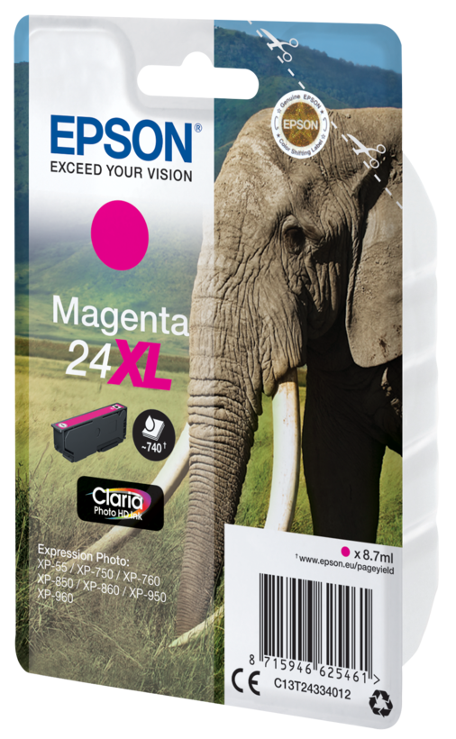 Epson 24XL Ink Magenta