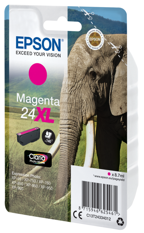 Tinteiro Epson 24XL magenta