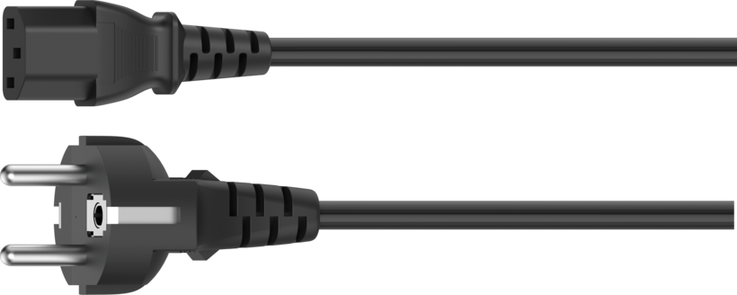 Power Cable Local/m - C13 2.5m Black