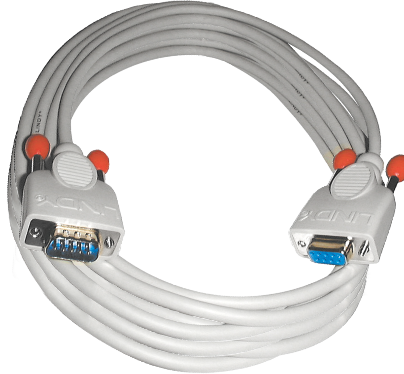 LINDY RS-232 Cable DB9/m-DB9/f 5m