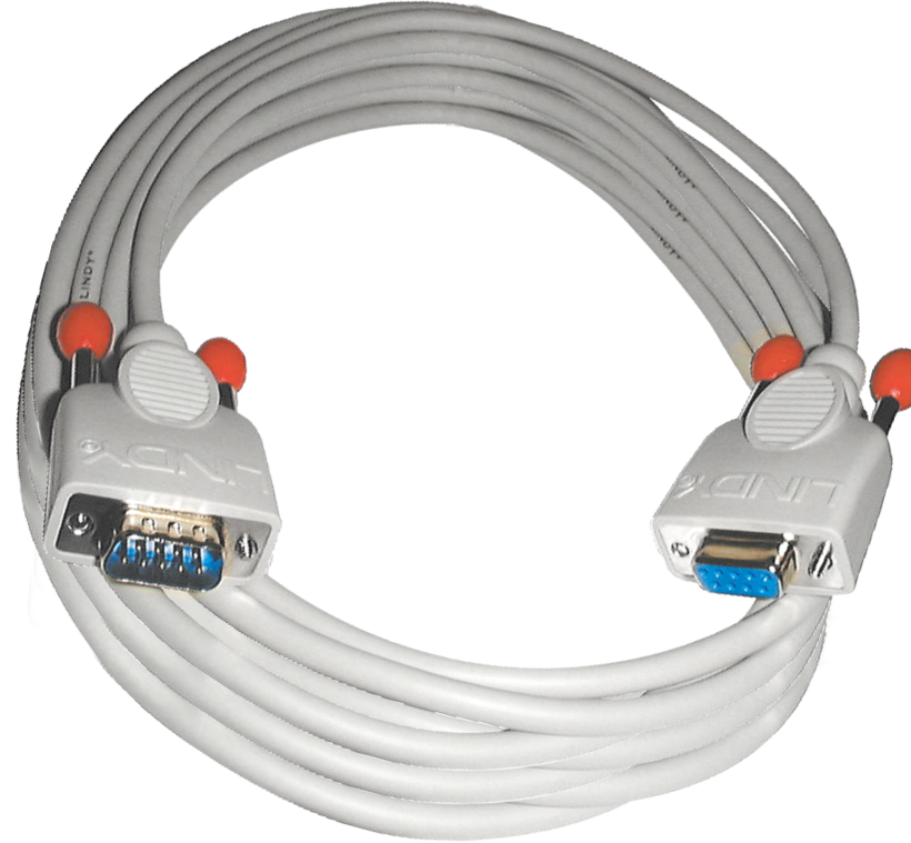 LINDY RS-232 Cable DB9/m-DB9/f 5m