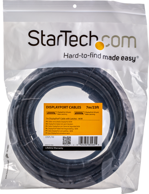Câble DisplayPort StarTech, 7 m