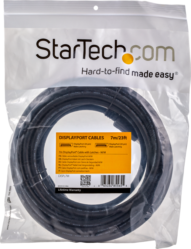 StarTech DisplayPort Cable 7m