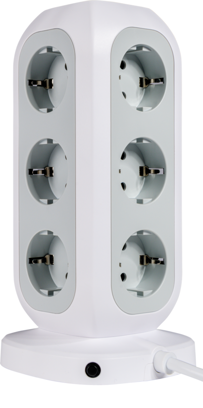 Power Tower 11x AC + 4x USB 2m