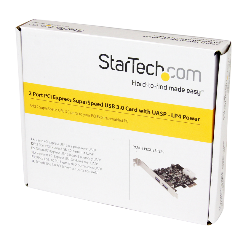 StarTech 2x USB 3.0 PCIe interfész