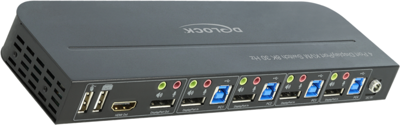 Delock KVM Switch 4-port DisplayPort