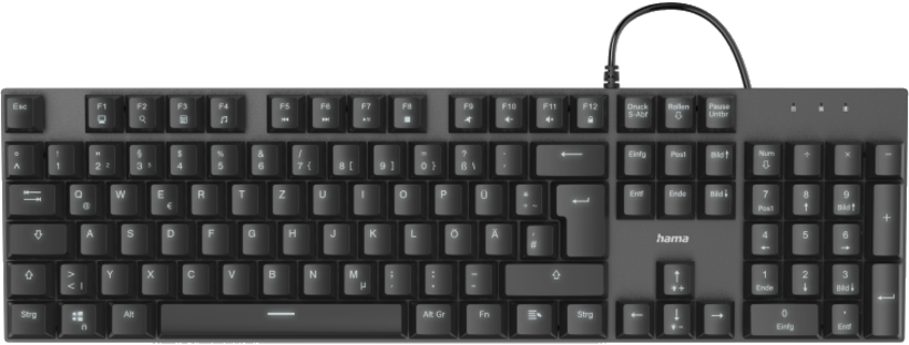 Hama MKC-650 mechanische Tastatur