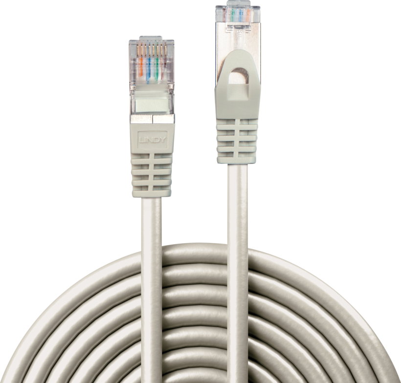 Patch Cable RJ45 F/UTP Cat5e 3m Grey