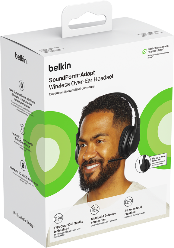 Belkin SoundForm Adapt Over-Ear Headset