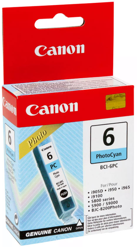 Encre photo Canon BCI-6PC, cyan