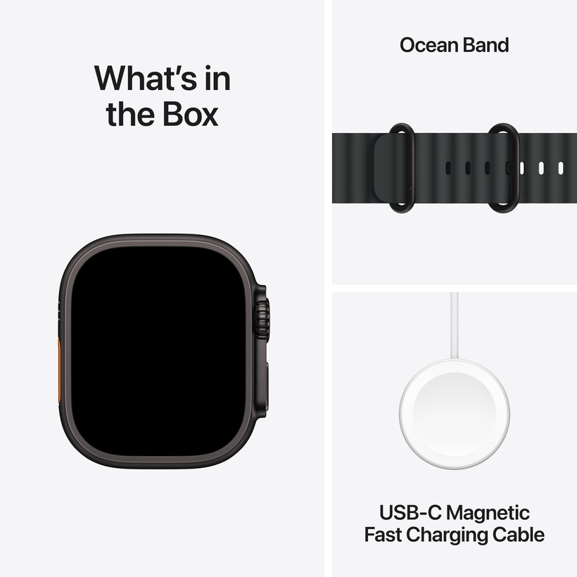 Apple Watch Ultra 2 LTE 49 mm tytan czar