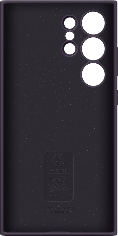Samsung S24 Ultra Silicone Case Dark Vio