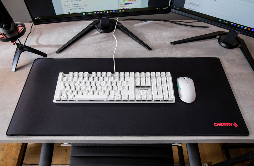 CHERRY KC 200 MX2A BROWN Tastatur weiß