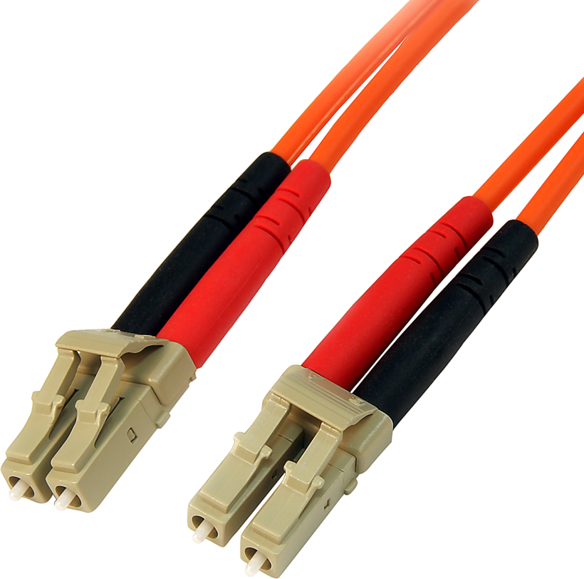 Câble patch FO duplex LC-LC 15 m 50 µ