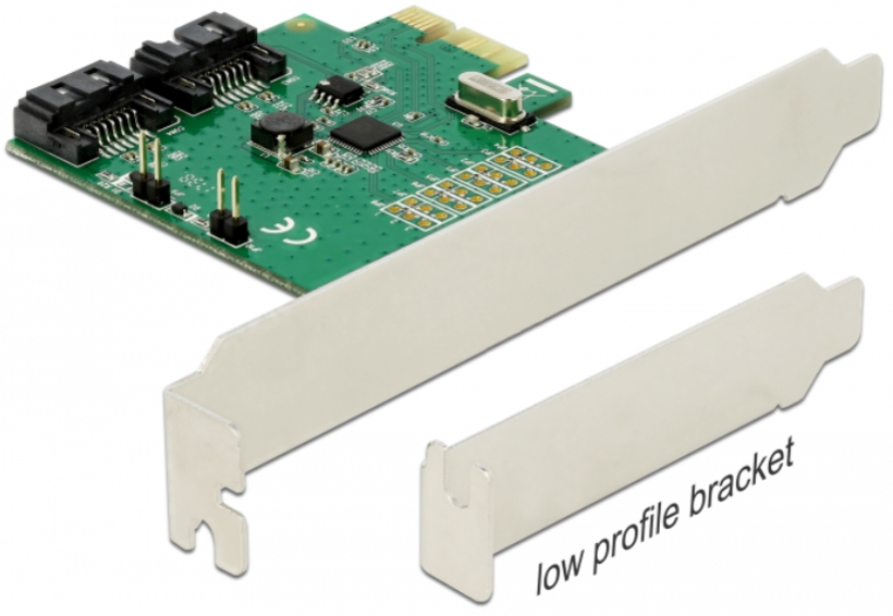 Delock 2 x SATA PCIe RAID Interface