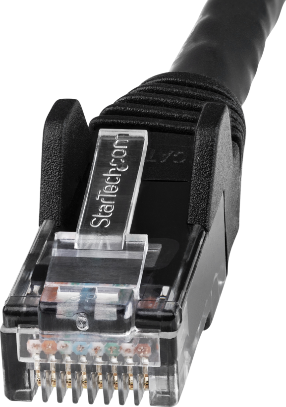 Patchkábel RJ45 U/UTP Cat6 5m fekete