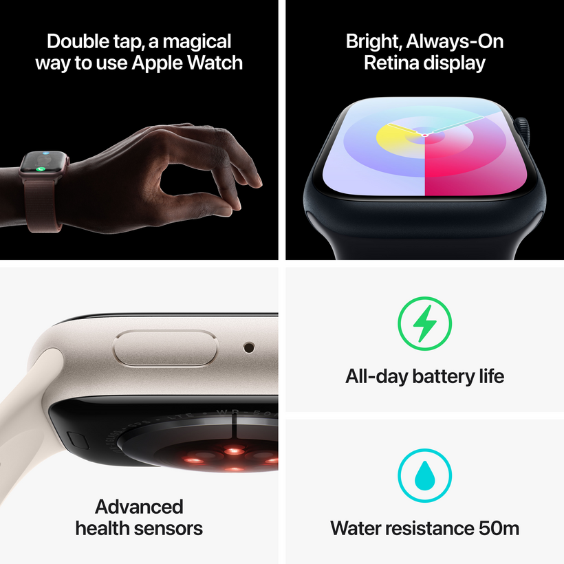 Apple Watch S9 9 LTE 41mm Steel Graphite