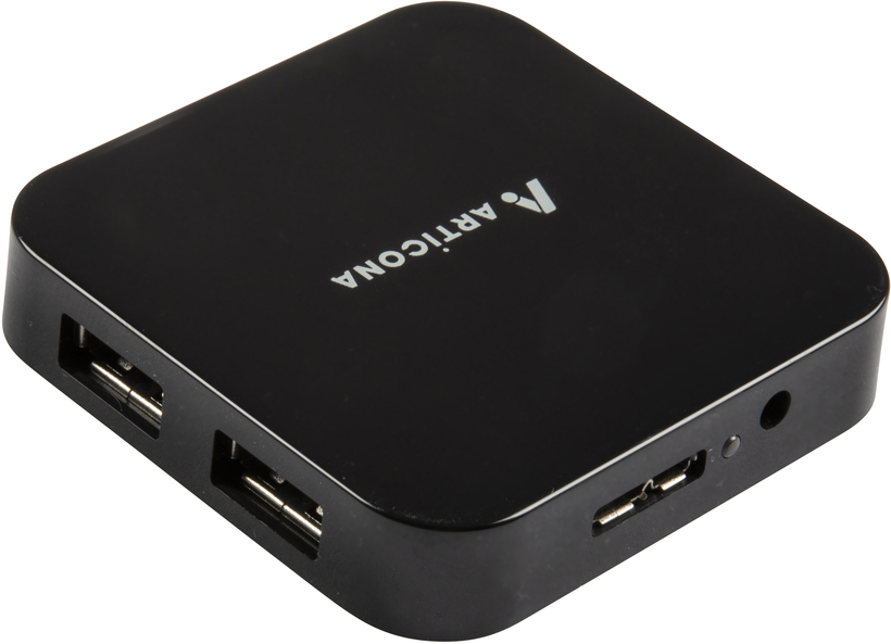 ARTICONA USB 3.0 Hub 4-port Black