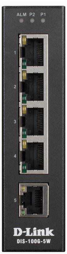 D-Link DIS-100G-5W ipari switch