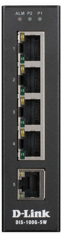 D-Link DIS-100G-5W Industrial Switch