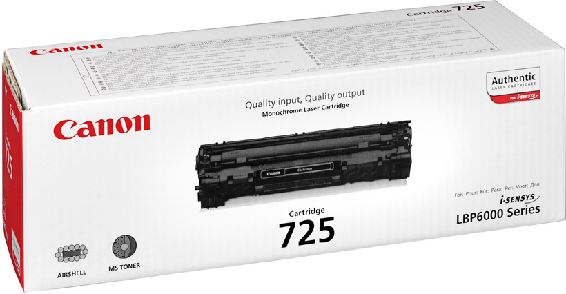 Toner Canon 725, noir
