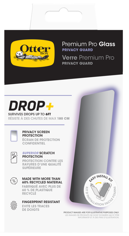 Filtro priv. OtterBox Premium iP Pro 16